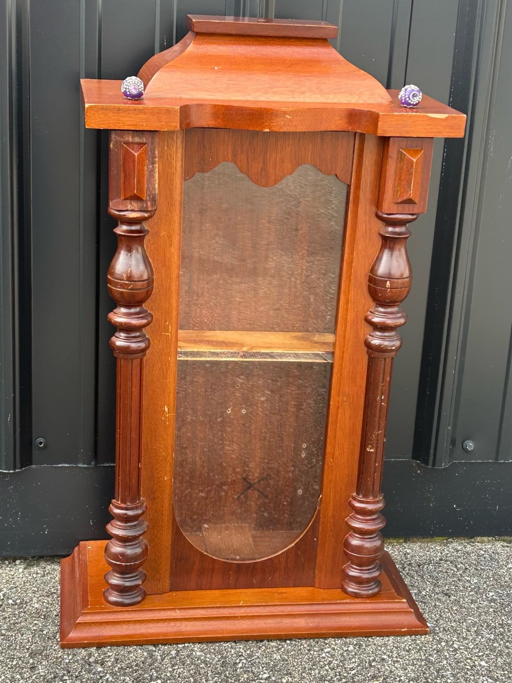 Vintage Project Curio Display Cabinet